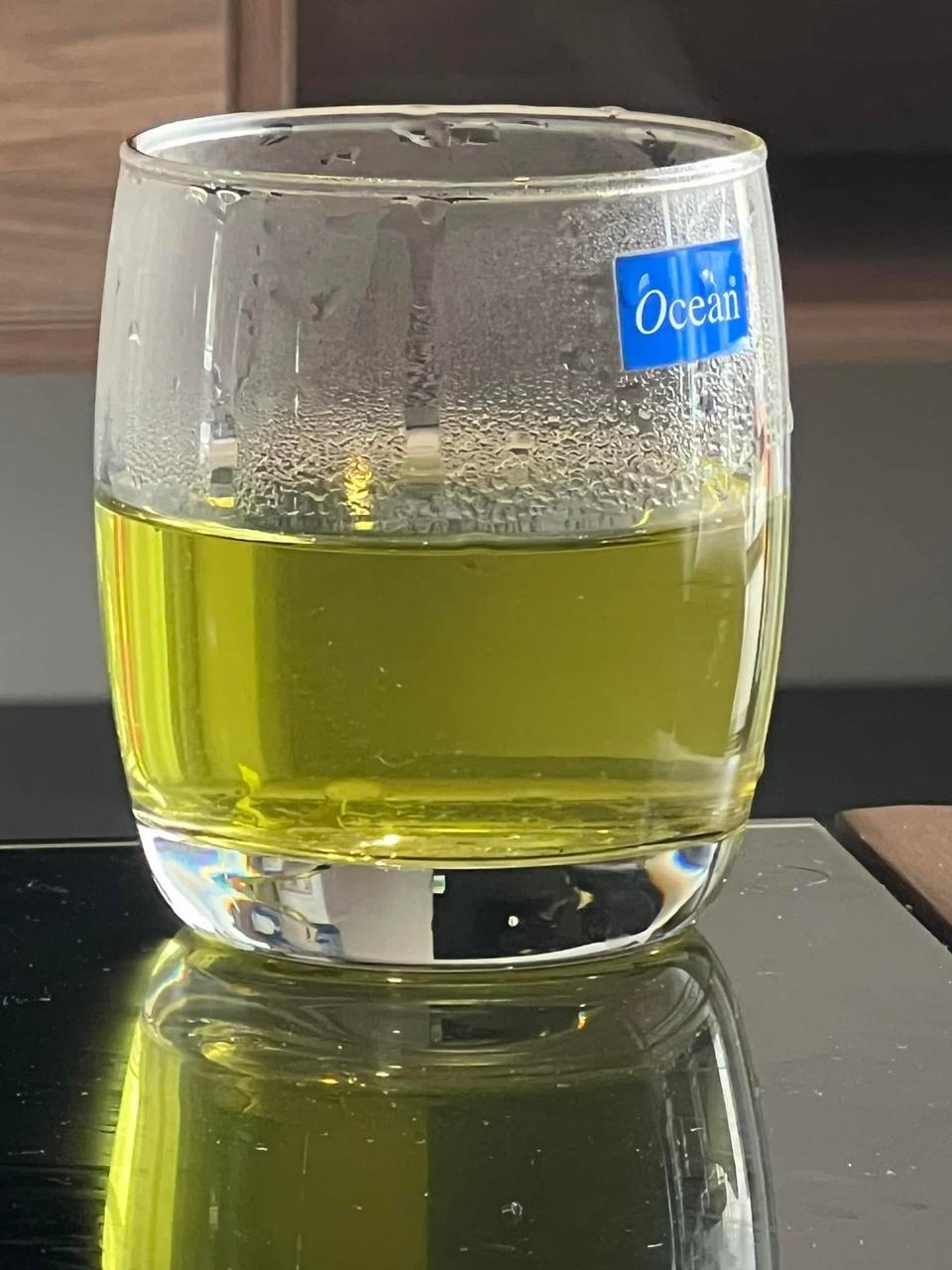 Brewed green tea