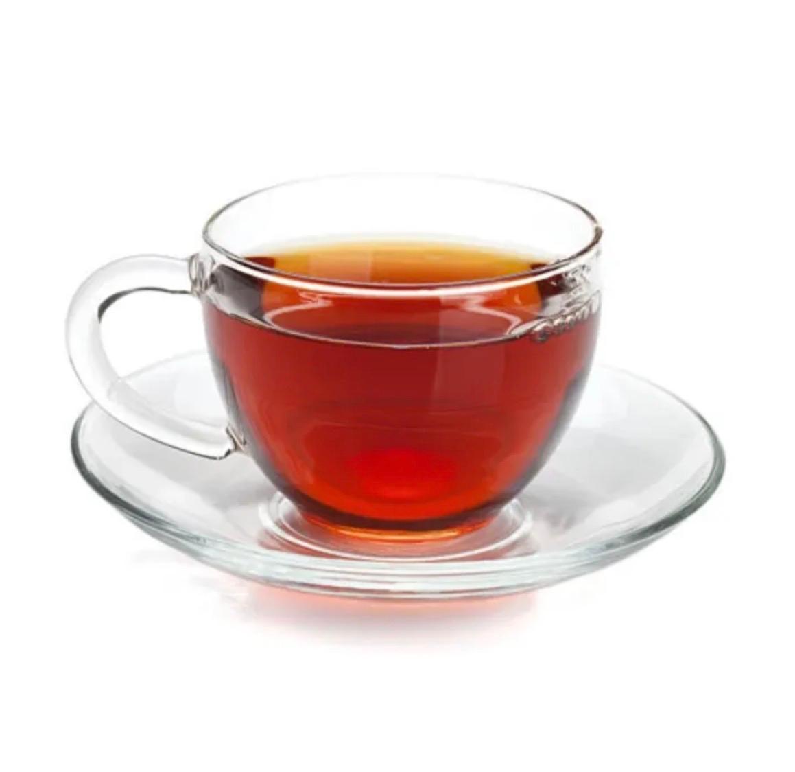 Strong black tea cup